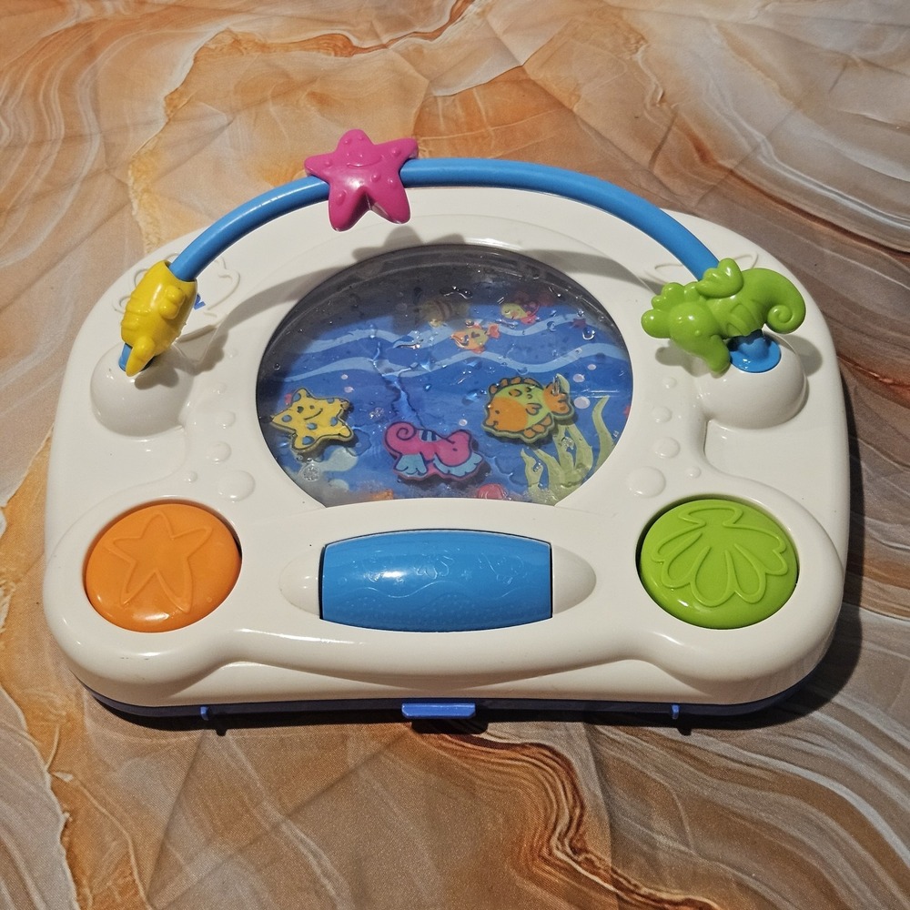 Vintage 2004 Fisher Price Ocean Wonders Aquarium Activity Toy Tested Works